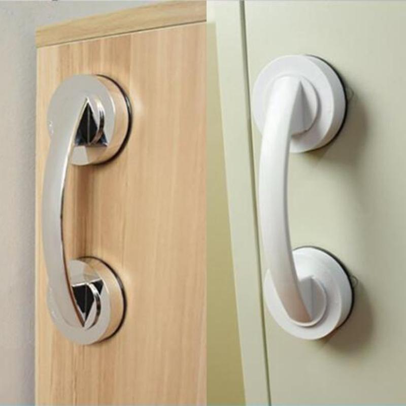 Safety Hand Rail Support Shower Grab Bar with Anti-slip Grip Bathroom Senior Assist Bath Handle Suction Grab Bars