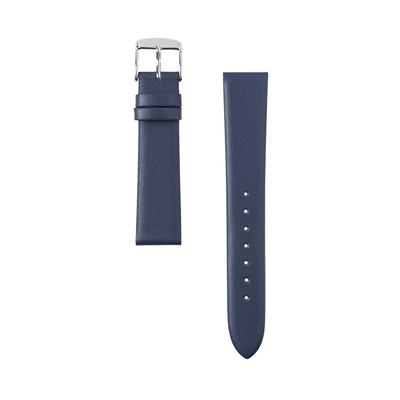 BAMBI Watch Strap, Genuine Leather, 12mm, 14mm, 16mm, 18mm, Odor-Resistant, Replacement Band, Navy, BCA066DI-S