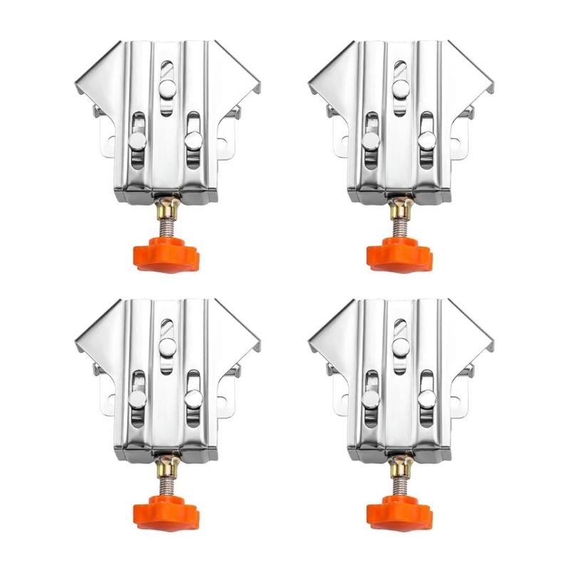 Woodworking Tool Set Easy To Use Woodworking Corner Clip Adjust Woodworking Fastener Right Angles Clamps Simple Operate