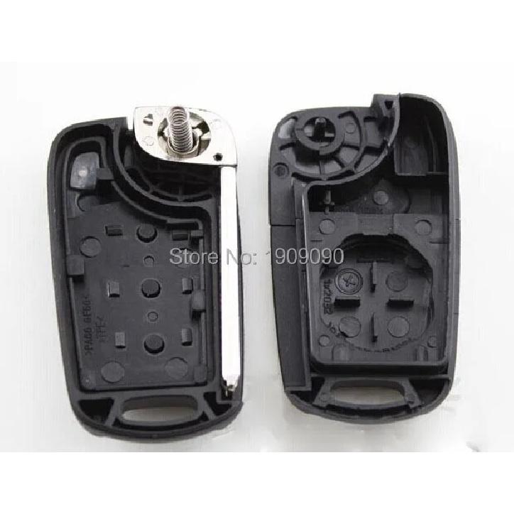 Car Key Shell Replacement For Hyundai I30 IX35 Flip Folding Remote Key Case Blank Cover 3 Buttons