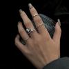 Ring Female Personality Hip Hop Punk Opening Adjustable Index Finger Joint Ring Cold Wind Niche Versatile Men and Women