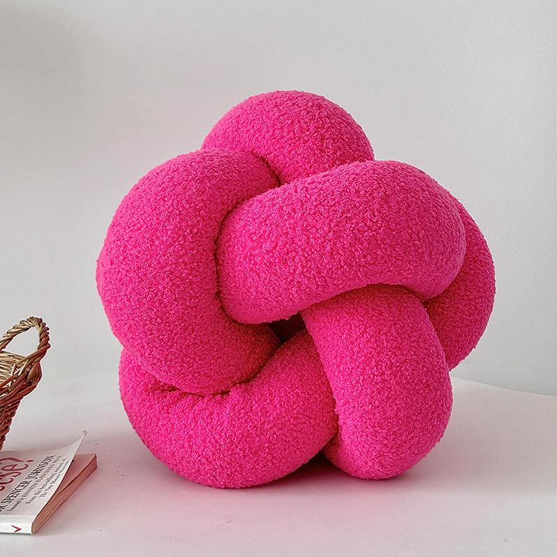 Federa per Cuscino Annodata Minimalista Moderna Cuscino con Morbido Cotone PP per Decorazione Soggiorno