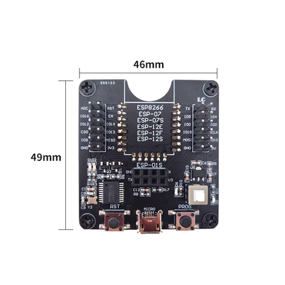 ESP8266 ESP-32 ESP32 Udviklings WIFI Board Test Ram Brændingsarmatur Værktøj Downloader til ESP-01S ESP12S ESP07S
