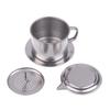 Stainless Steel Coffee Filter Infuse Cup Vietnamese Coffee Dripper Maker Pot Portable Coffee Drip Strainer Kitchen Tools 1Pc