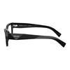 Prada Brand Logo Acetate Square Optical Glasses Men's Black Black 56 Basic Packaging-glasses Case + Packaging Box