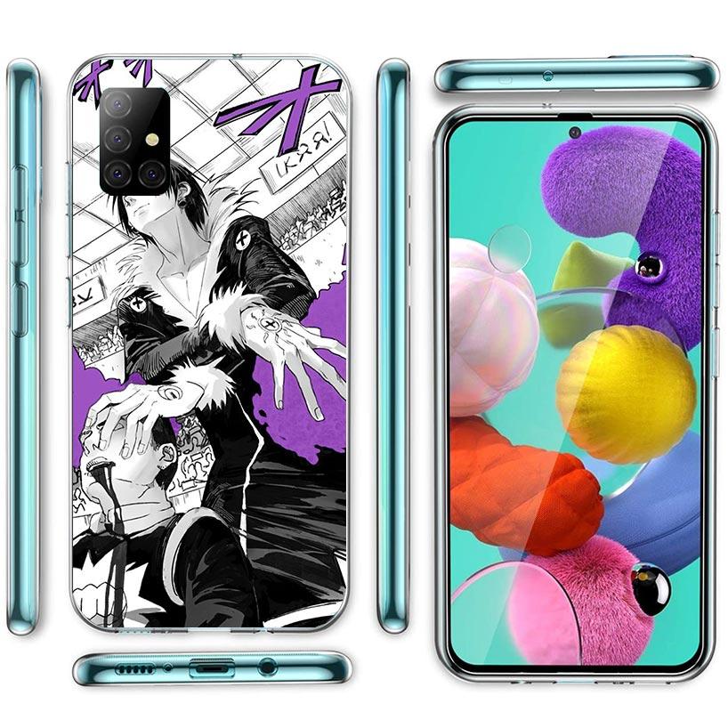 Huner X-Hunters Chrollo Shizuku Phone Case For Samsung Galaxy A12 A52S A42 A32 A22 A51 A50 Note 20 Ultra 10 S10 Plus A71 A70 A31