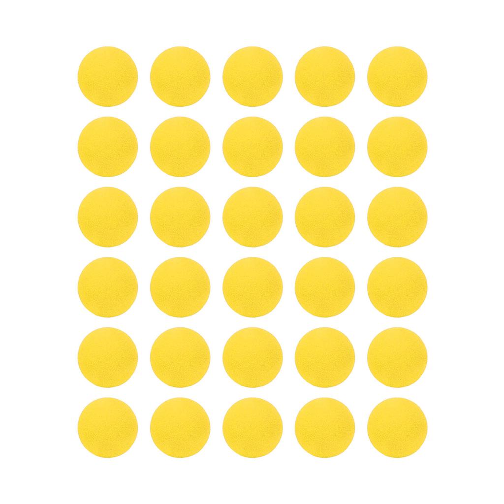 30pcs 21.5mm EVA Foam Golf Balls Soft Foam Practice Golf Balls for Indoor and Outdoor Training