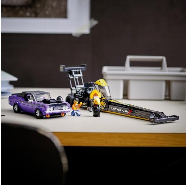 LEGO Speed Champions 76904 Mopar Dodge//SRT Top Fuel Dragster и 1970 Dodge Challenger T/A