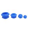 4 Sizes Silicone Cupping Therapy Set Negative Pressure Vacuum Cupping Sets for Professional Studio