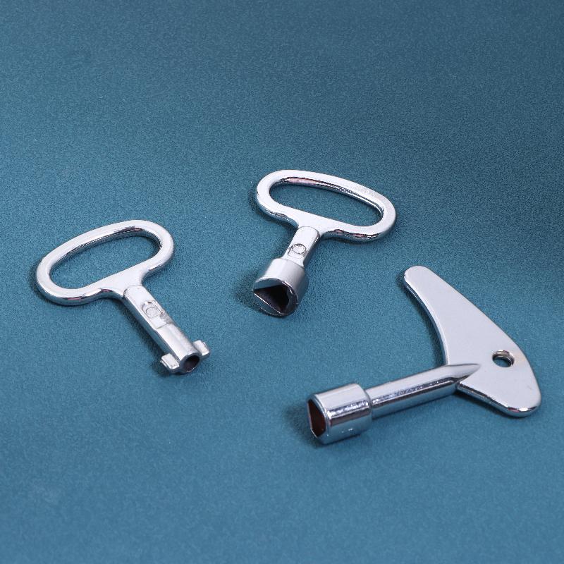 Universal Multi-purpose Wrench KEY For Train Electrical Elevator Cabinet Valve Alloy Multi-purpose Triangular Key