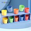 Color Cups Matching Game Educational Party Activity Logical Thinking Color Guessing Game Challenge Intelligence for Kids Adults