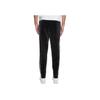Adidas Originals Trefoil Logo Print Vintage Sports Velvet Loose Knit Pants Men Bottoms Black DU7778
