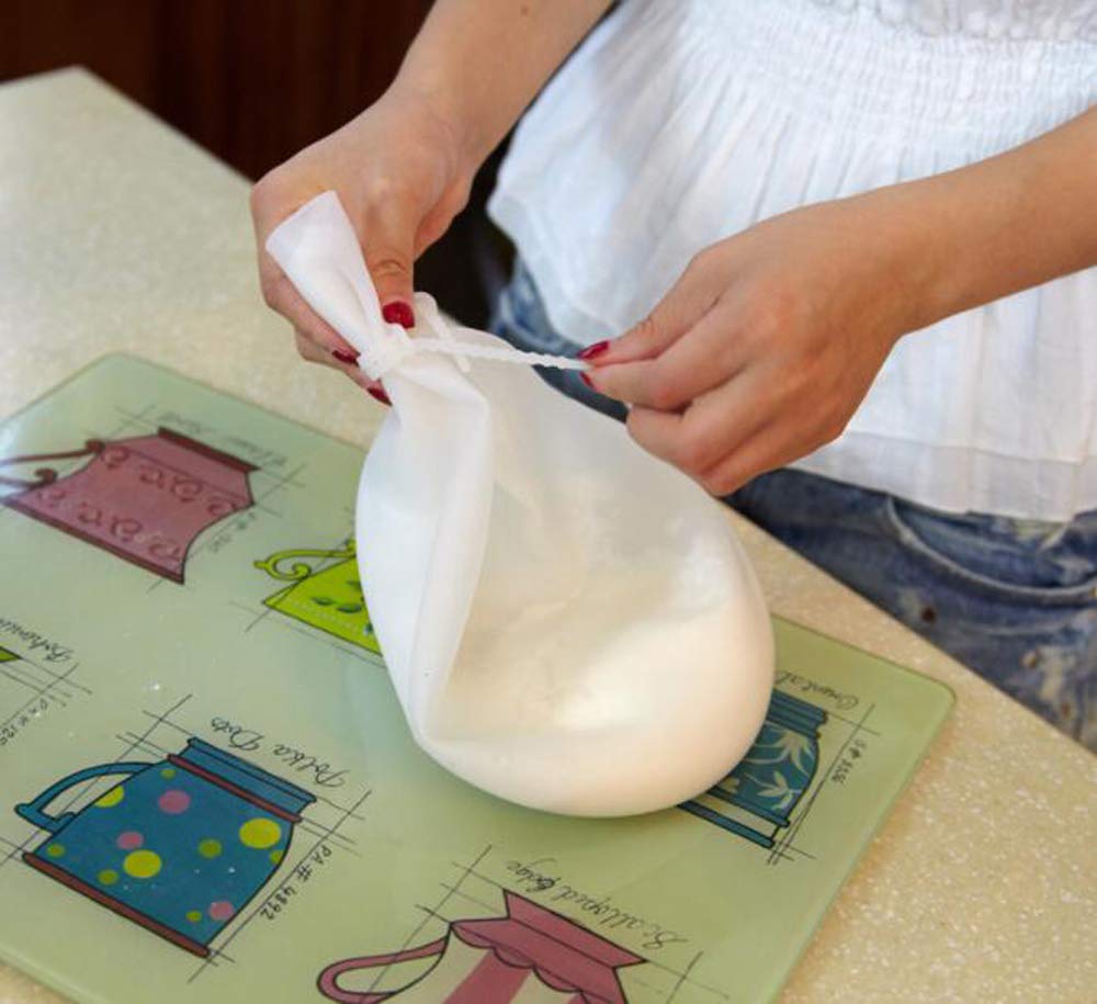 HJ Flour Kneading Dough Kneading Food Storage Silicone Home Baking Supplies of Bag, Bag, Bag, Multi-Function Bag, Reusable, (Set 3)