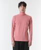 CODE I'M Cotton Spandex True To Size Long Sleeve Turtleneck T-Shirt Pink