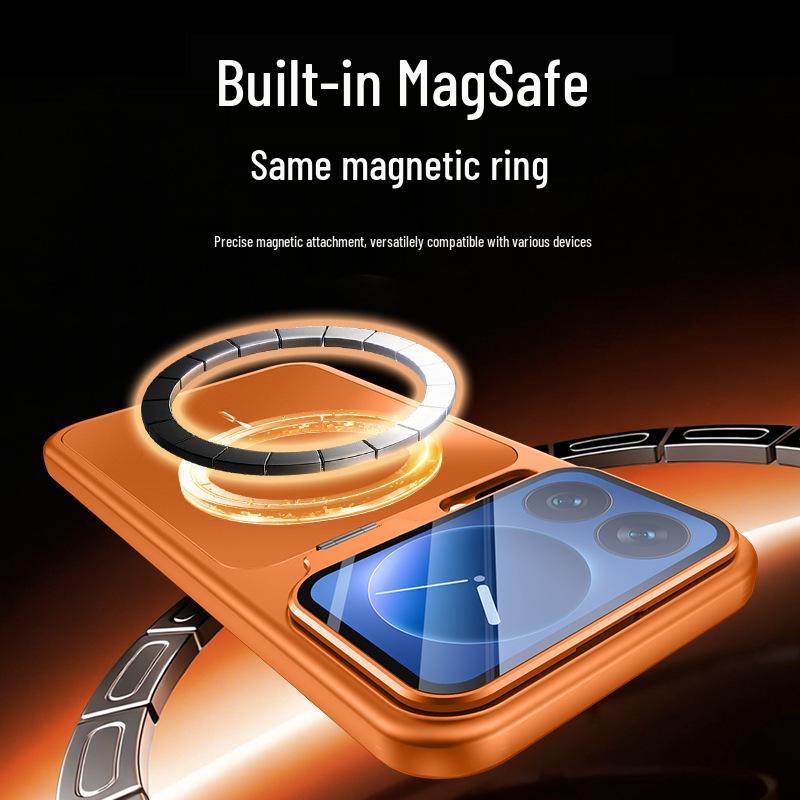Xiaomi 17Pro Max Case with Lens Stand: Magnetic Full-Coverage Protective Shell