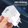Chargeur Rapide GaN 65W QC3.0 pour Téléphones & Tablettes, Norme UE