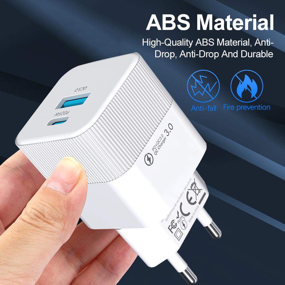 Chargeur Rapide GaN 65W QC3.0 pour Téléphones & Tablettes, Norme UE