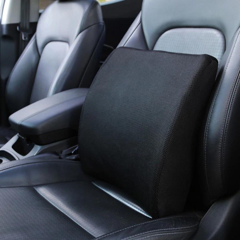 Car Lumbar Support Cushion 3-Color Breathable Memory Foam Lumbar Pillow Is For Car Office Chair Lumbar Support To Relieve Ppain