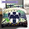 Monterrey Football Club Pattern Bedding Home Decoration Birthday & Festival Gift (1 * Duvet Cover + 2 * Pillowcase, Without Core)