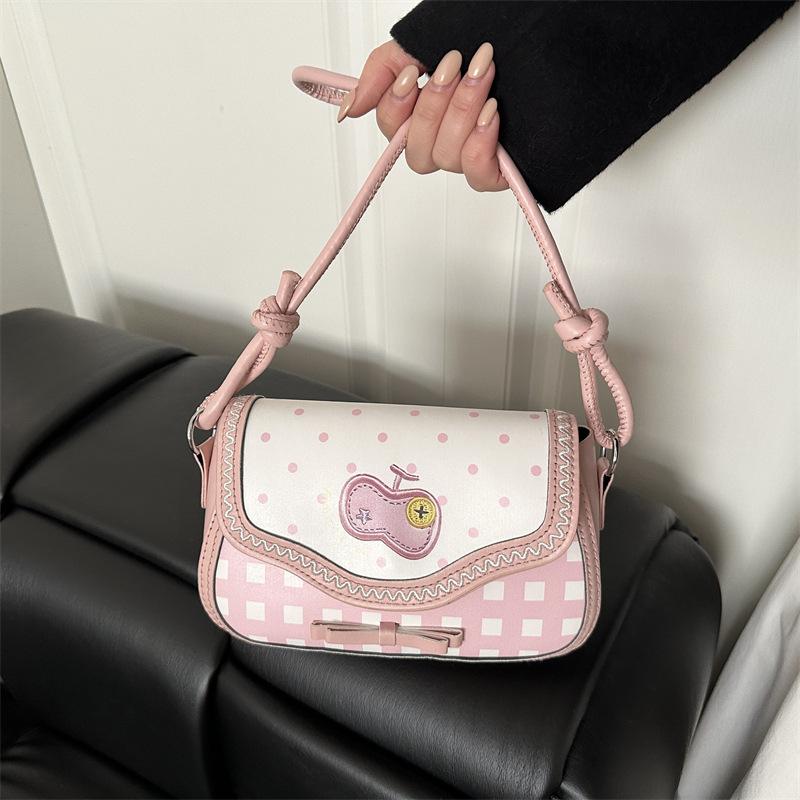 Women's Bag New Fashionable Versatile Commuting Daily Casual Sweet and Cute Shoulder Messenger Bag