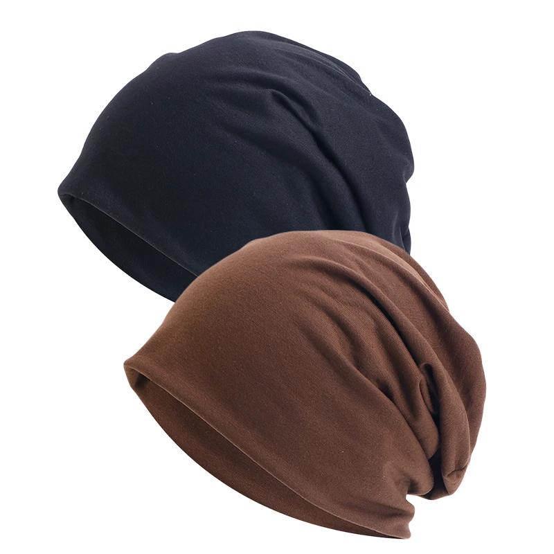 Unisex Beanie Hat  Autumn Winter Elastic Hat Outdoor Sport Headscarf Hip Hop Baseball Tennis Sport Running Accessories