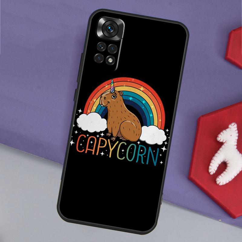 

Cartoon Capybara Funda For Xiaomi Redmi Note 13 14 Pro 12 11 9 10 9S 10S 11S 12S Redmi 14C 10C 12C 13C Case Redmi Note 13ProPlus