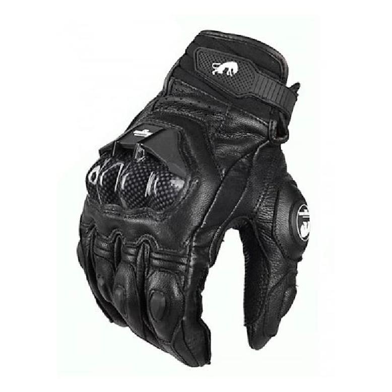 Motorcycle Gloves Afs6  Afs18 Security Protection Windproof Motocross Mittens Touch Screen Men's Leather Motorbike Glove