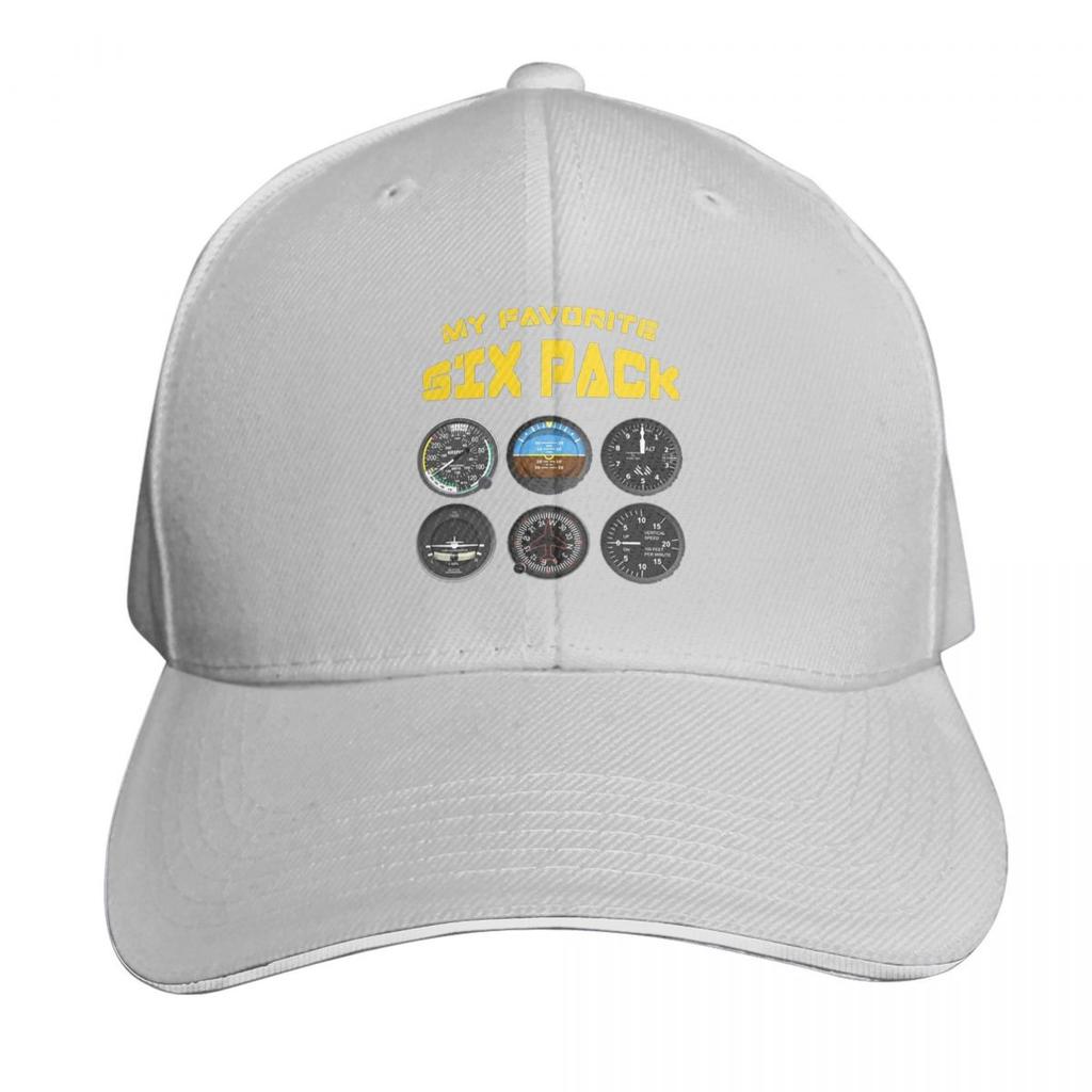 Pilot Cockpit Flugzeug Sechs-Pack Fluginstrumente Kappe Mode Lässig Baseballkappen Verstellbare Mütze Hip Hop Unisex Baseballkappen