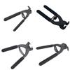 Heavy Duty Leather Hole Puncher Pliers 2 Prongs/4 Prongs Carbon Steel Leather Craft Punching Tool for Leatherworking