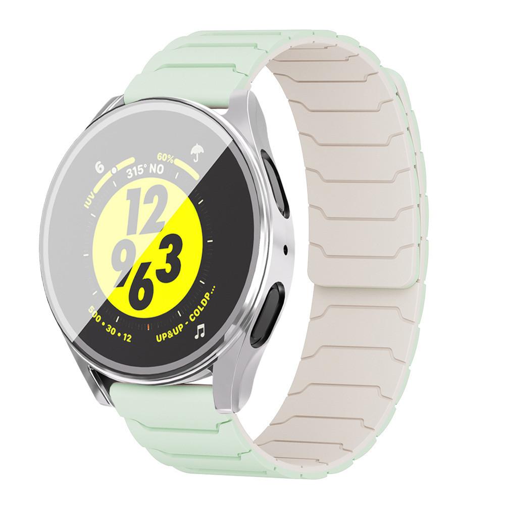 Full TPU Case+Strap for Samsung Galaxy Watch 7 6 5 4 40mm 44mm Magnetic Silicone Strap+Protector Cover for Galaxy Watchband