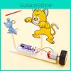 STEM-Wissenschaftsexperimentierkästen für Kinder mit DIY-Katzen- und Mäusefallen-Technologie, Lernspielzeug für Vorschulkinder und Schüler