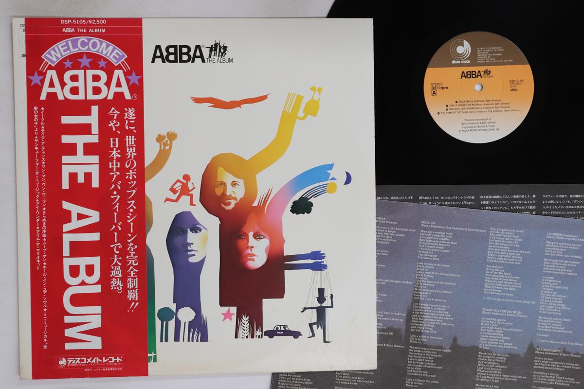 

LP Record ABBA - Album DSP5105 DISCOMATE 1978 Japan Obi Pop Used