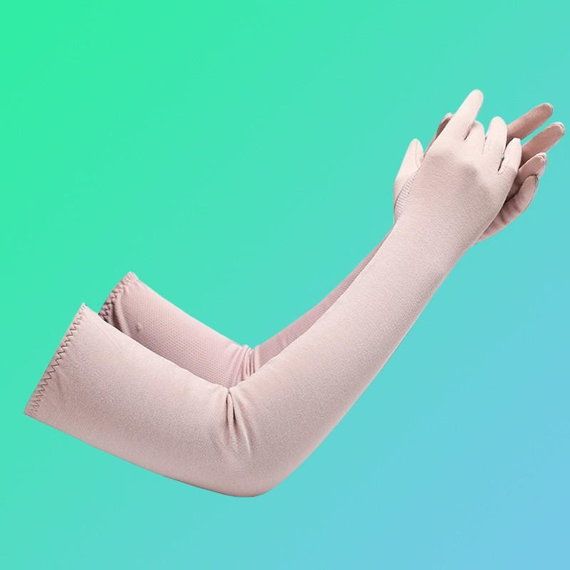 Sunscreen Gloves Summer Extended Arm Guards Women's Summer UV Protection Long Ice Sleeves Women's Cycling Outdoor Sleeves