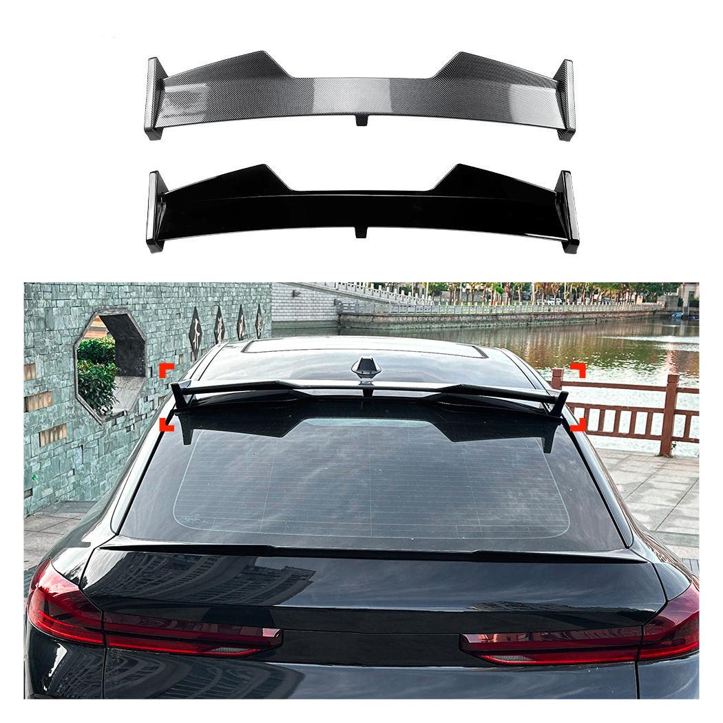 

BMW X6 G06 Roof Spoiler 2019-2026: ABS Non-Destructive Install Wind Deflector Gloss Black