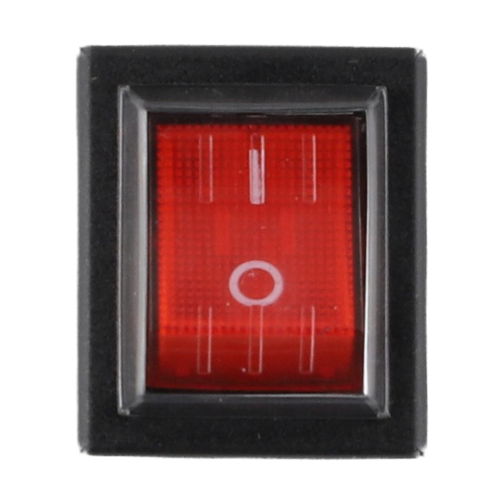 16A 250V Rocker Switch 4 Pins With Waterproof Cover