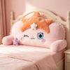Children's Cartoon Upholstered Backrest Pillow – Anti-Collision, Soft Tatami Cushion for Girls' Bedroom 2026.