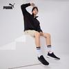 PUMA Unisex Fleece-Lined Half-Zip Stand Collar Sweatshirt