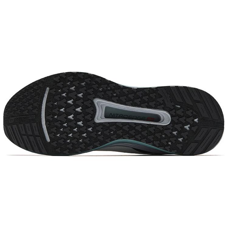 Anta Comfortable Versatile Fashionable Non-Slip Rebound Support Low-Top Short Distance Running Shoes Men Sneakers Gray Green Black 112515502-1