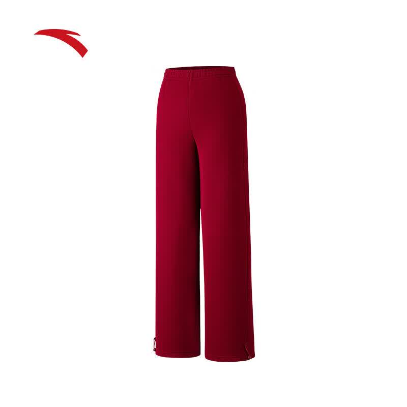 Anta Women s Loose Straight Casual Trousers M