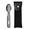 Set di posate da picnic Stoviglie antiruggine Leggero e durevole Kit da picnic con forchetta e cucchiaio da campeggio Forniture da picnic