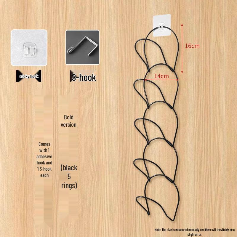 Hanging Cap & Scarf Organizer Wardrobe Hook for Hats & Bags