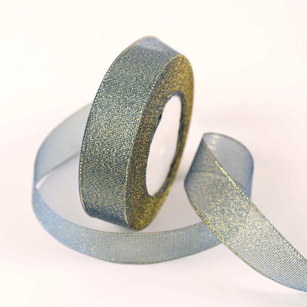 25yards 20mm Colorful Onion Glitter Ribbon for Gift Packaging Webbing Christmas Wedding Decoration Supplies Handmade Ribbons