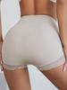Flarixa Culotte taille haute en dentelle pour femme, sous-vêtement moulant, contrôle du ventre