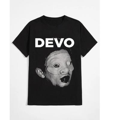 Vintage Devo Band 90er Jahre Schwarz Unisex T-Shirt (S–5XL)