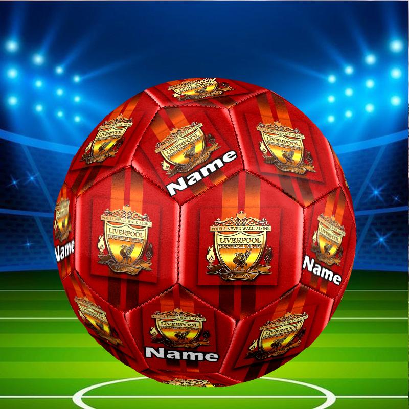 Custom Name Personalized Football Team F.C-A Print Size 5 Soccer Ball Training & Match Football, for Team, Kicking, Gift for Football Enthusiasts
