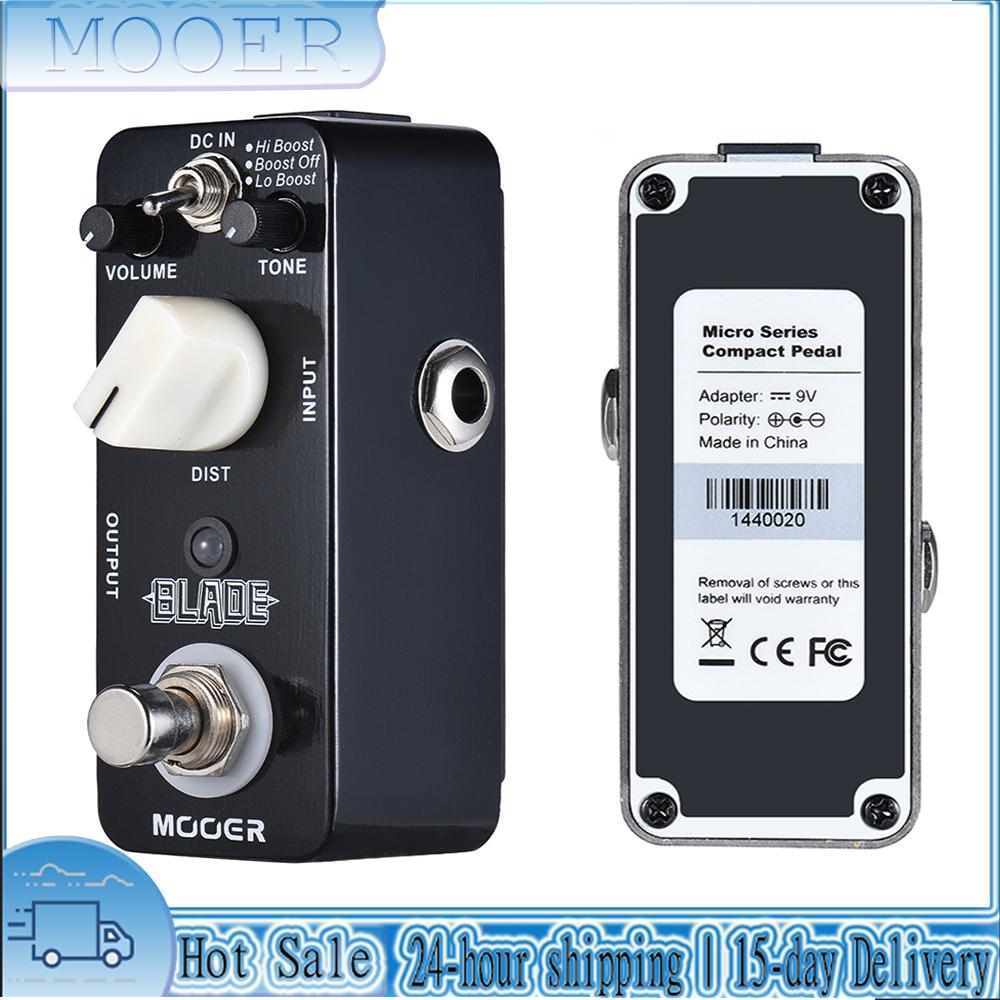 MOOER MMD1 Blade Guitar Effect Pedal Heavy Metal Distortion Effect True Bypass Redal 3 Working Modes Electric Guitar Parts