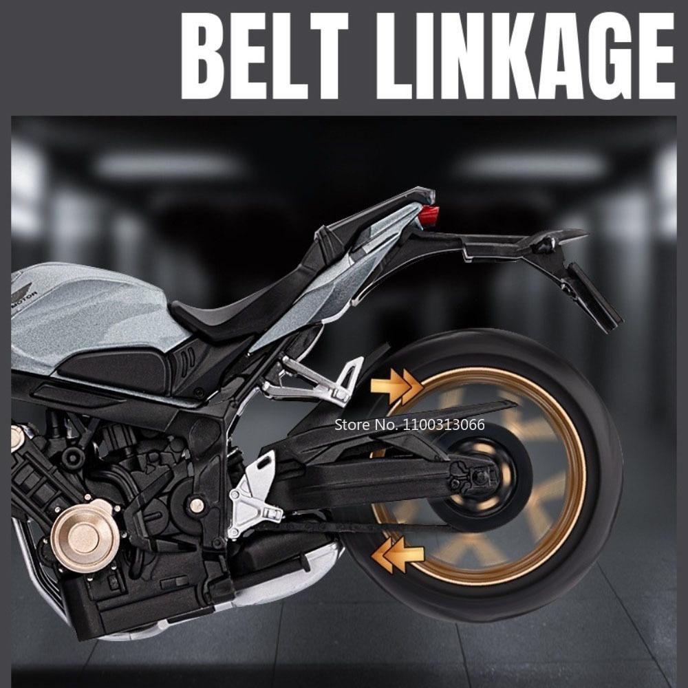 1:12 Honda CB650 CB400F Motorcycles Alloy Models Cars Diecast Toys Wheel Shock Absorption Miniature Motorcycle Table Decoration