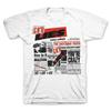 GUNS N' ROSES cd cvr GN'R LIES T-shirt Blanc Officiel LAST SMALL Nouveau patience OOP T-shirt Unisexe