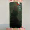 Glass Housing Back Cover Cases For SAMSUNG Galaxy S22Plus S22+ S22 Phone Rear Battery Door Phone Cover Back Cover with Tool