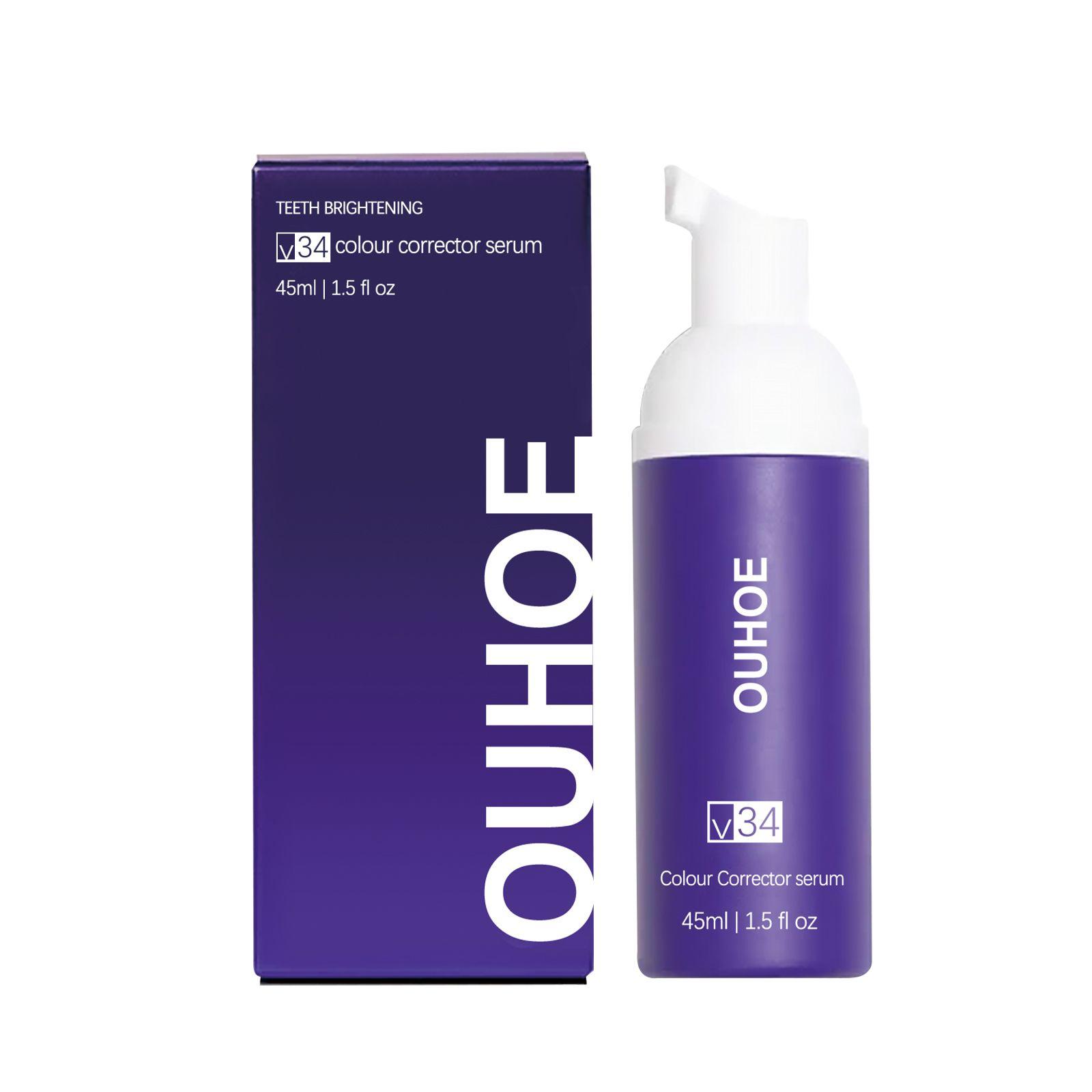 

OUHOE dental Cleansing Mousse anti-moth Cleansing Tartar, fresh breath, brightening and whitening toothpaste
